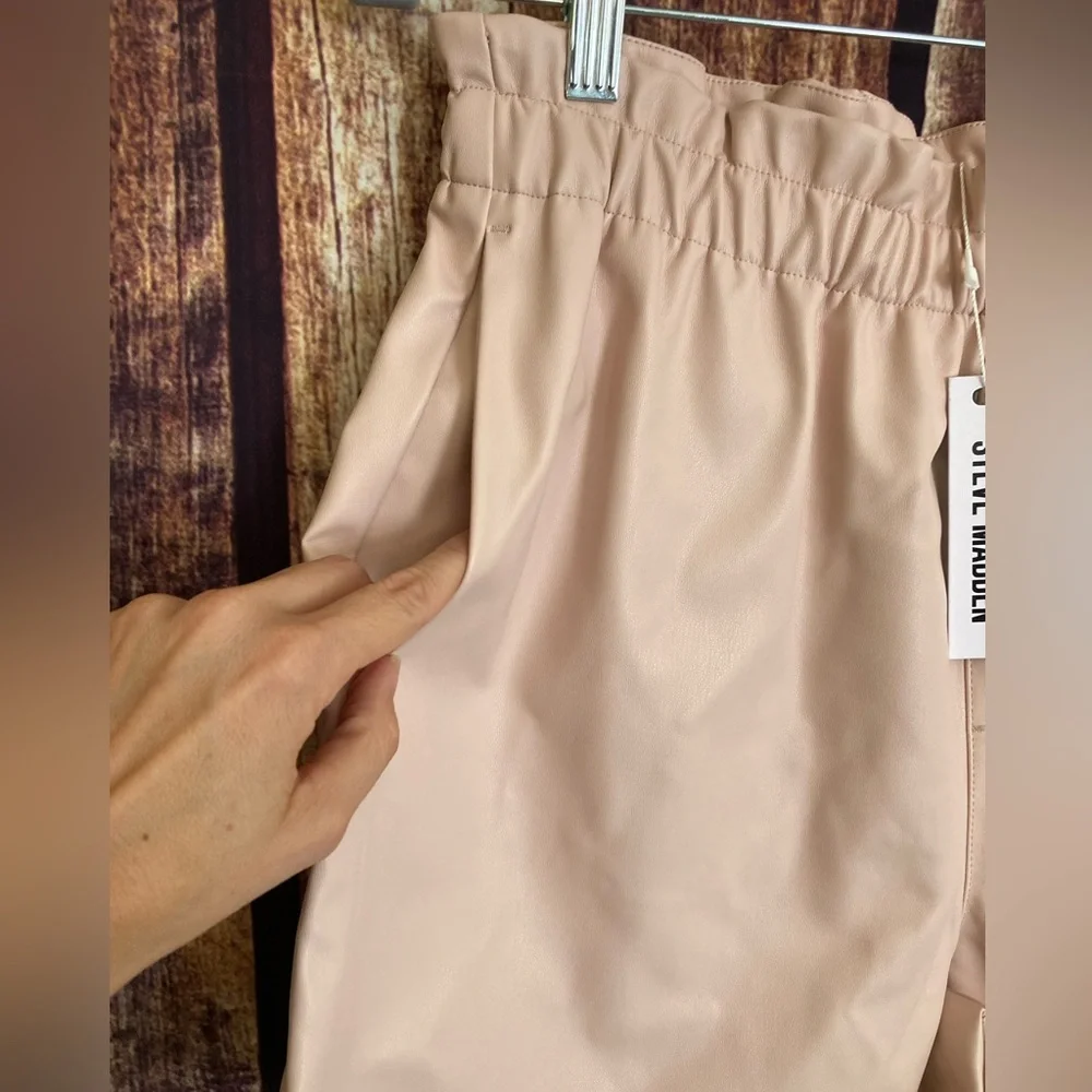 STEVE MADDEN | NWT Women’s Vegan Leather Shorts - Picture 4 of 9